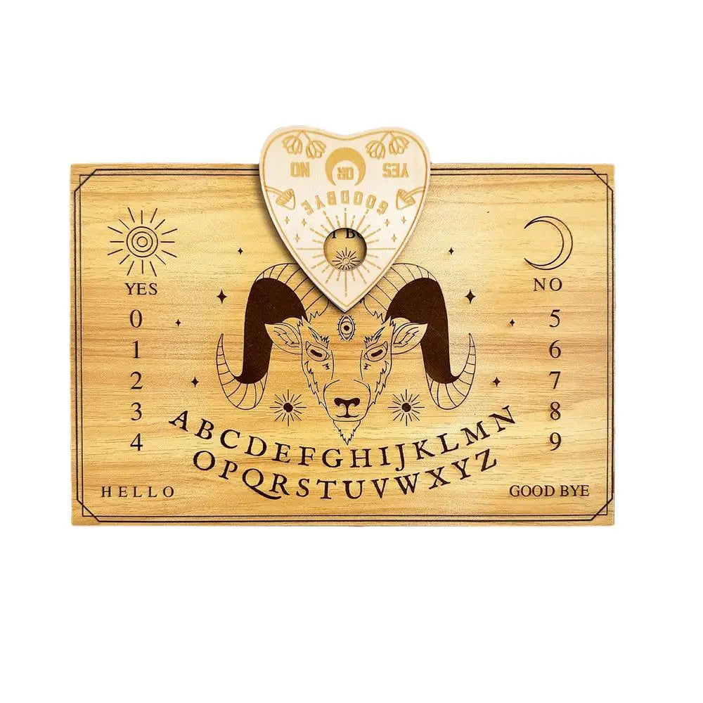 Planche Ouija en Bois pour Spiritisme, Communication Spirituelle et Pendules NeoSpiritum