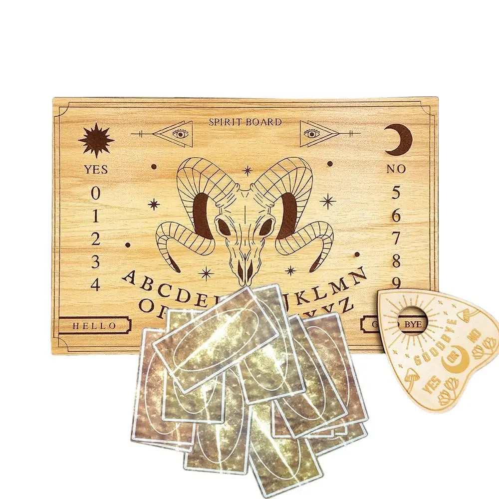 Planche Ouija en Bois pour Spiritisme, Communication Spirituelle et Pendules NeoSpiritum