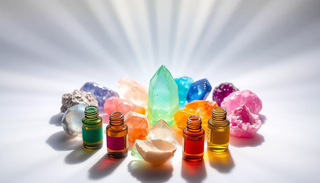 Équilibrez vos chakras avec les cristaux et les huiles essentielles - NeoSpiritum