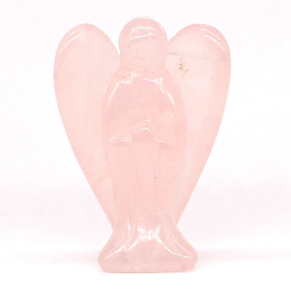 Ange en Pierre Naturelle - Quartz Rose NeoSpiritum