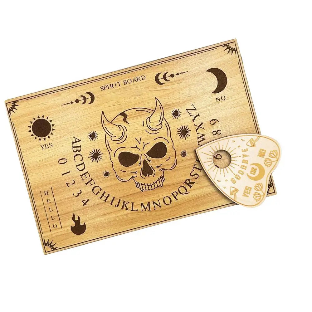 Planche Ouija en Bois pour Spiritisme, Communication Spirituelle et Pendules NeoSpiritum