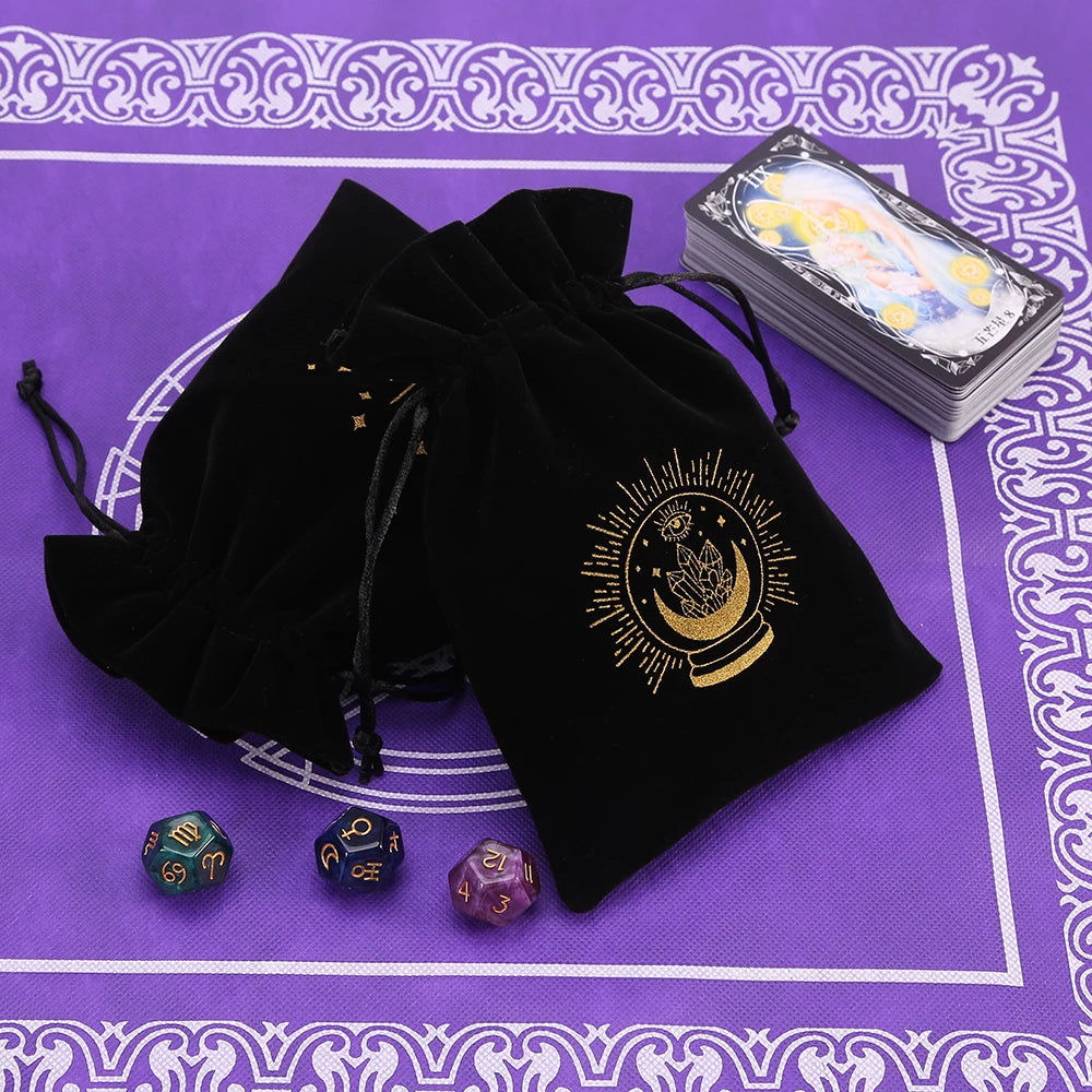 Pochette de Rangement pour Cartes, Pierres, Bijoux et Accessoires Spirituels NeoSpiritum