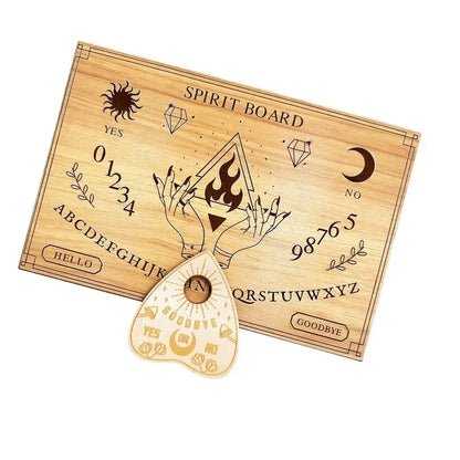 Planche Ouija en Bois pour Spiritisme, Communication Spirituelle et Pendules NeoSpiritum