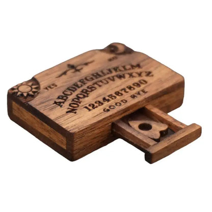 Planche Miniature Ouija en Bois pour Spiritisme et Communication avec les Esprits NeoSpiritum