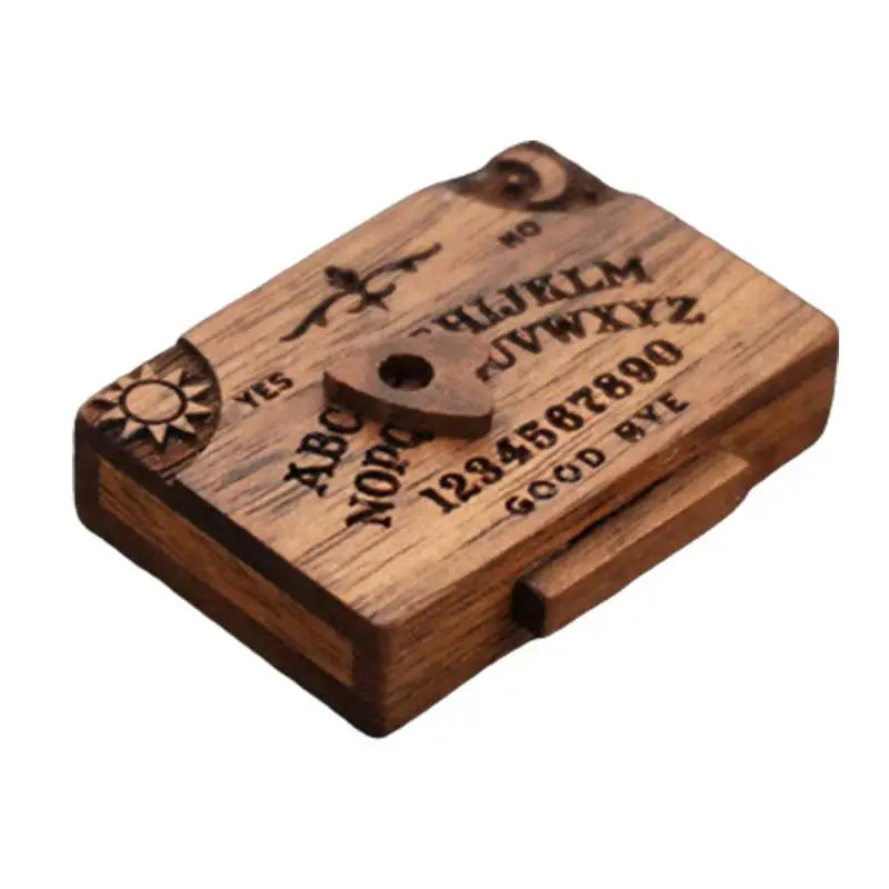 Planche Miniature Ouija en Bois pour Spiritisme et Communication avec les Esprits NeoSpiritum