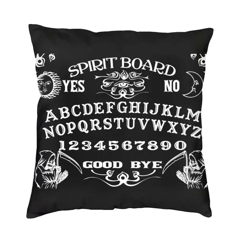 Housse de Coussin Mystique 50 x 50 cm – Motif Ouija Board NeoSpiritum